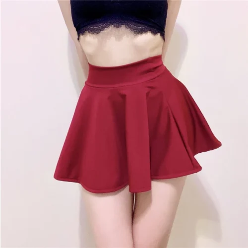 Moda sexy mini saia de verão saias femininas cintura alta saia plissada para menina saias de tênis coreano sexy senhora all-match roupas - Imagem 15
